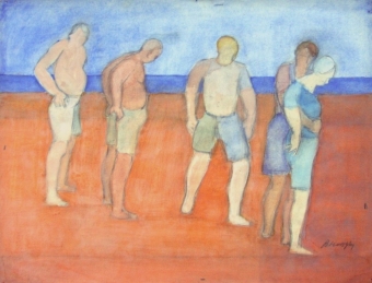 Grupo en la playa